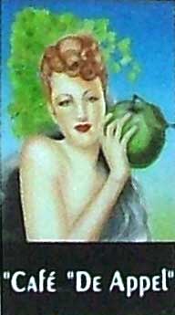 het logo van café De Appel